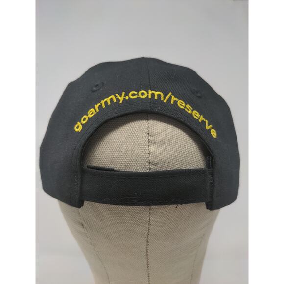US Army GoArmy Hat Strapback Adjustable Black Embroidered Logo OFSA Made USA - Picture 7 of 11